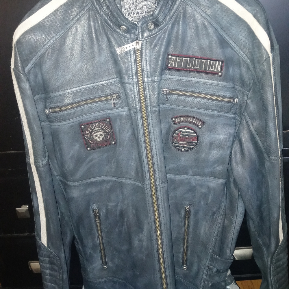 Affliction Leather Jacket